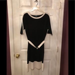 Ralph Lauren Gorgeous Little Black and White Dress